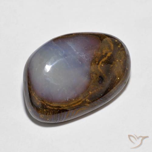 Opala de Pedra Multicolorido Natural 10.15ct, Chique, Opaco