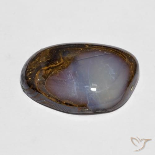 Opala de Pedra Multicolorido Natural 10.15ct, Chique, Opaco