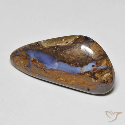 Opala de Pedra Multicolorido Natural 16.25ct, Chique, Opaco