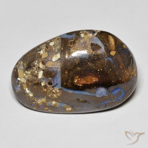 23,38 ct Fancy Boulder Opal, 25,3 x 16,7 mm da Austrália, Photo A
