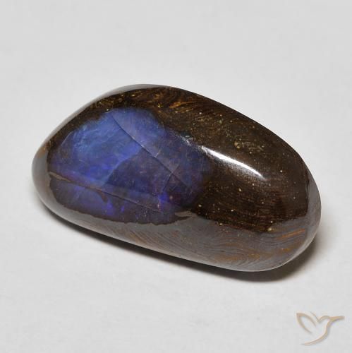 Opala de Pedra Multicolorido Natural 10.26ct, Chique, Opaco