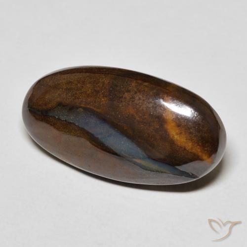 Opala de Pedra Multicolorido Natural 12.95ct, oval, Opaco