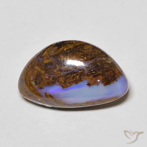 4.92ct Natural Multicolorido Opala de Pedra, Chique, Opaco