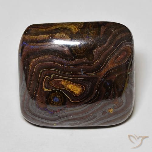 42.66ct Natural Multicolorido Opala de Pedra, Almofada, Opaco