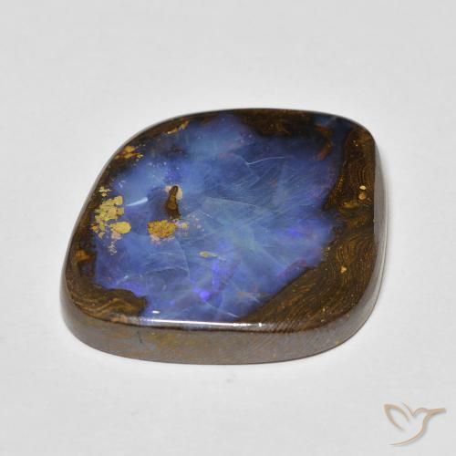 Opala de Pedra Multicolorido Natural 22.35ct, Chique, Opaco