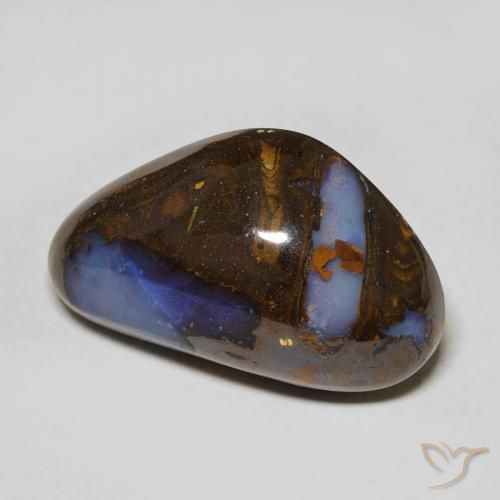 Opala de Pedra Multicolorido Natural 13.99ct, Chique, Opaco