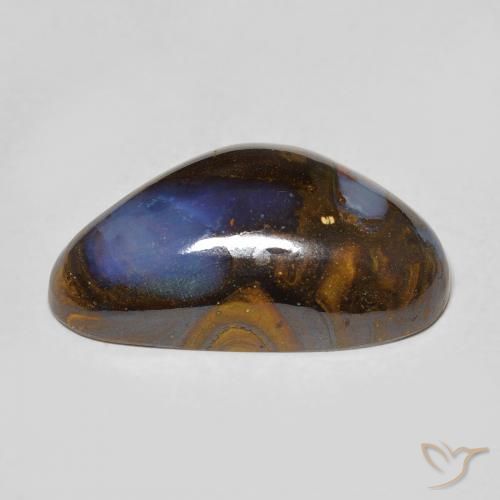 Opala de Pedra Multicolorido Natural 13.99ct, Chique, Opaco