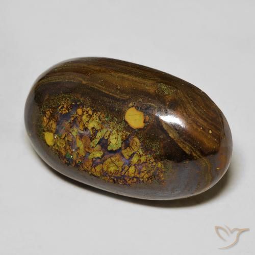 Opala de Pedra Multicolorido Natural 21.69ct, oval, Opaco