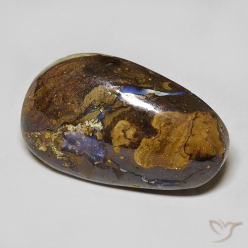 Opala de Pedra Multicolorido Natural 17.63ct, Chique, Opaco