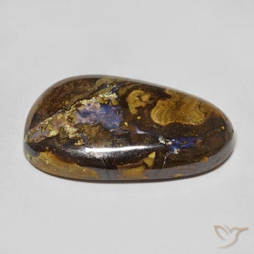 Opala de Pedra Multicolorido Natural 17.63ct, Chique, Opaco