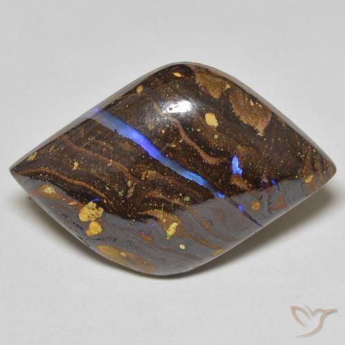 Opala de Pedra Multicolorido Natural 19.33ct, Chique, Opaco
