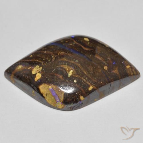 Opala de Pedra Multicolorido Natural 19.33ct, Chique, Opaco
