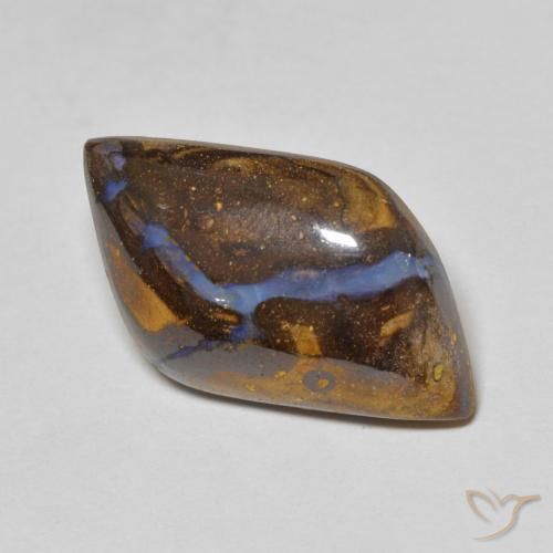Opala de Pedra Multicolorido Natural 9.73ct, Chique, Opaco