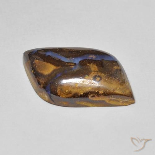 Opala de Pedra Multicolorido Natural 9.73ct, Chique, Opaco