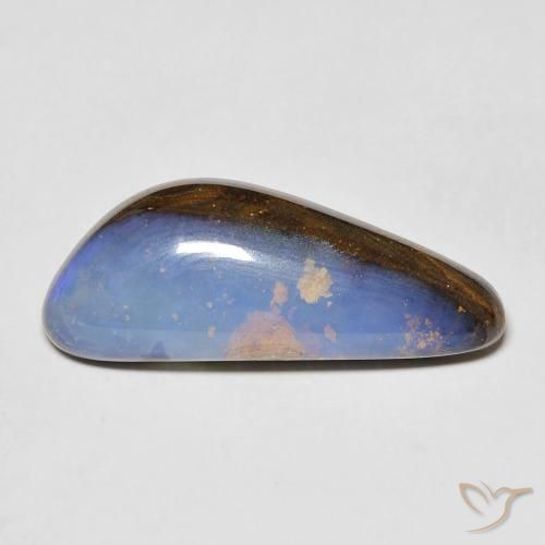 9.45ct Natural Multicolorido Opala de Pedra, Chique, Opaco