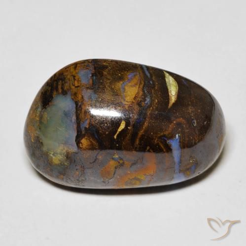 11.23ct Natural Multicolorido Opala de Pedra, Chique, Opaco