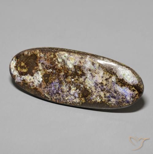 Opala de Pedra Multicolorido Natural 24.71ct, oval, Opaco