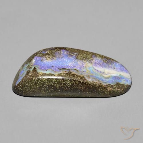 Opala de Pedra Multicolorido Natural 27.72ct, Chique, Opaco