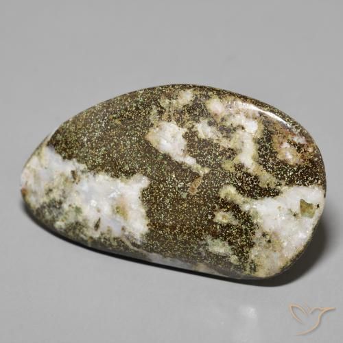 Opala de Pedra Multicolorido Natural 40.27ct, Chique, Opaco