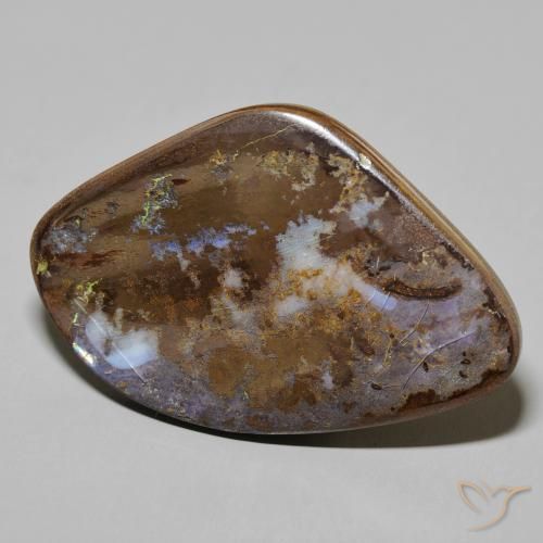 Opala de Pedra Multicolorido Natural 45.10ct, Chique, Opaco
