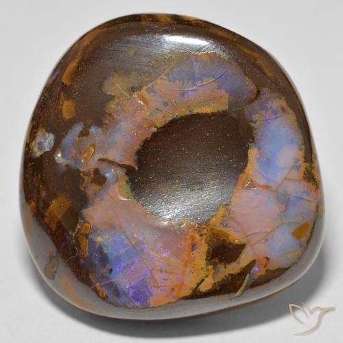 63.70ct Natural Multicolorido Opala de Pedra, Chique, Opaco