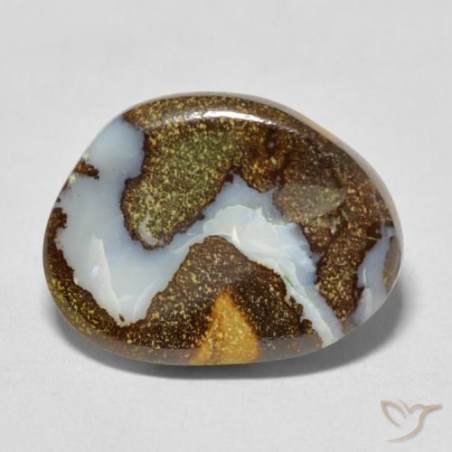 8.60ct Natural Multicolorido Opala de Pedra, Chique, Opaco