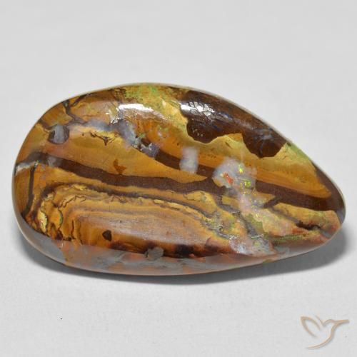 16.75ct Natural Multicolorido Opala de Pedra, Chique, Opaco