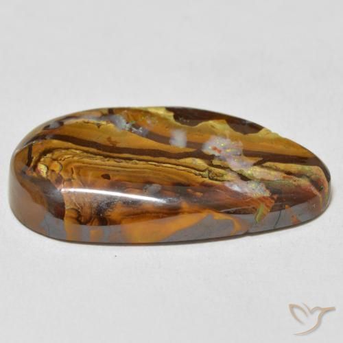 Opala de Pedra Multicolorido Natural 16.75ct, Chique, Opaco