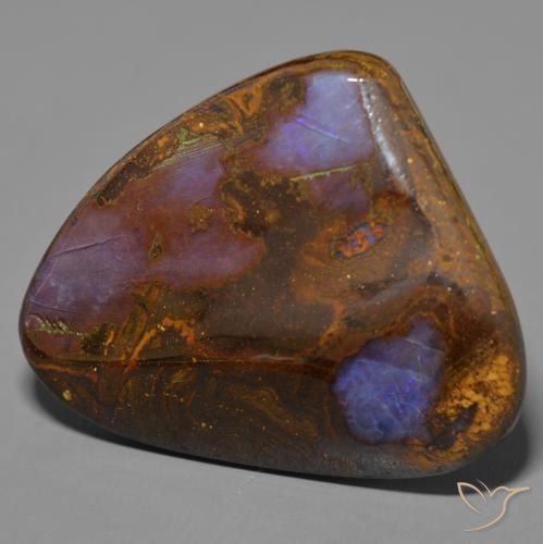 Opala de Pedra Multicolorido Natural 58.43ct, Chique, Opaco