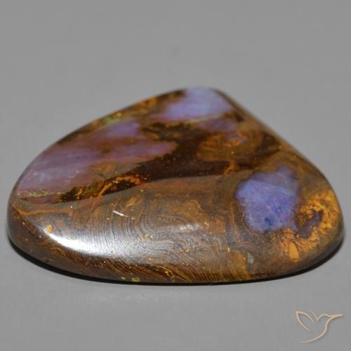 Opala de Pedra Multicolorido Natural 58.43ct, Chique, Opaco