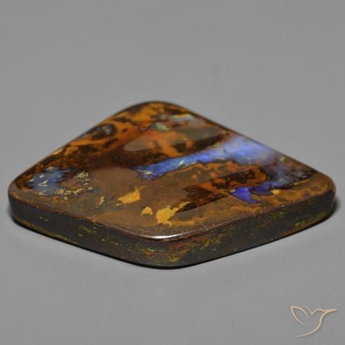 Opala de Pedra Multicolorido Natural 75.33ct, Chique, Opaco