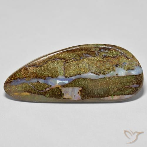 33.35ct Natural Multicolorido Opala de Pedra, Chique, Opaco