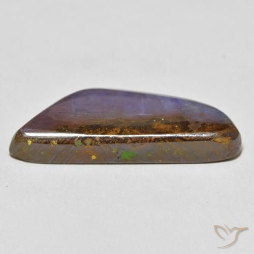Opala de Pedra Multicolorido Natural 16.76ct, Chique, Opaco
