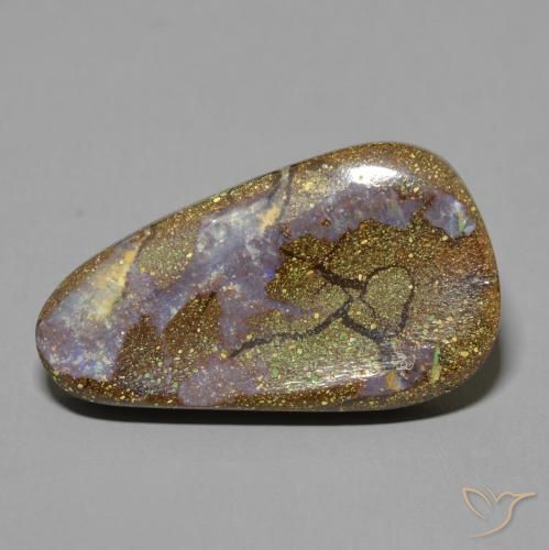 10.92ct Natural Multicolorido Opala de Pedra, Chique, Opaco