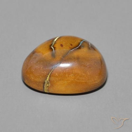Opala de Pedra Multicolorido Natural 5.11ct, Chique, Opaco