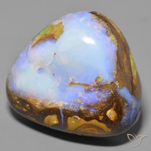 Opala de Pedra Multicolorido Natural 40.55ct, Chique, Opaco