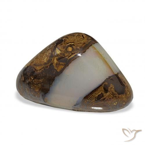 Opala de Pedra Multicolorido Natural 16.35ct, Trilhão, Translúcido