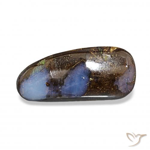 Opala de Pedra Multicolorido Natural 2.99ct, Chique, Opaco