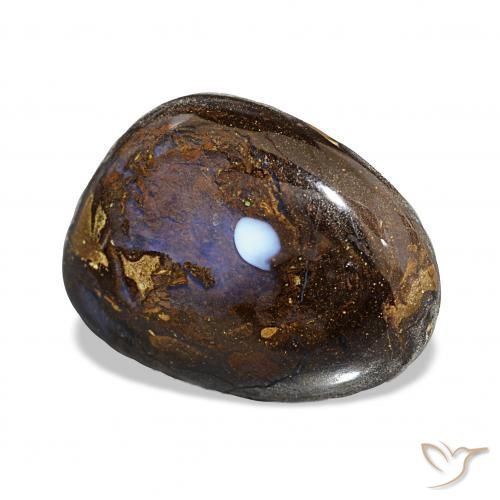 Opala de Pedra Multicolorido Natural 10.38ct, Chique, Opaco
