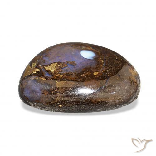 Opala de Pedra Multicolorido Natural 10.38ct, Chique, Opaco