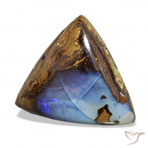 Opala de Pedra Multicolorido Natural 13.99ct, Trilhão, Opaco