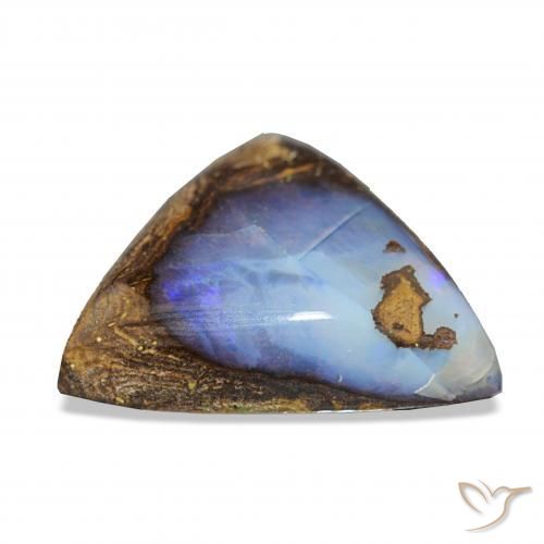 Opala de Pedra Multicolorido Natural 13.99ct, Trilhão, Opaco