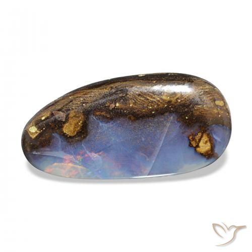 Opala de Pedra Multicolorido Natural 5.56ct, Chique, Opaco