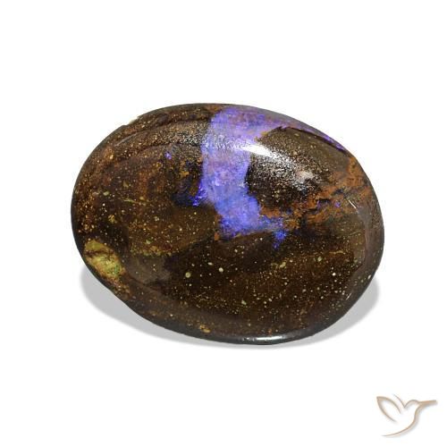 Opala de Pedra Multicolorido Natural 1.82ct, oval, Opaco
