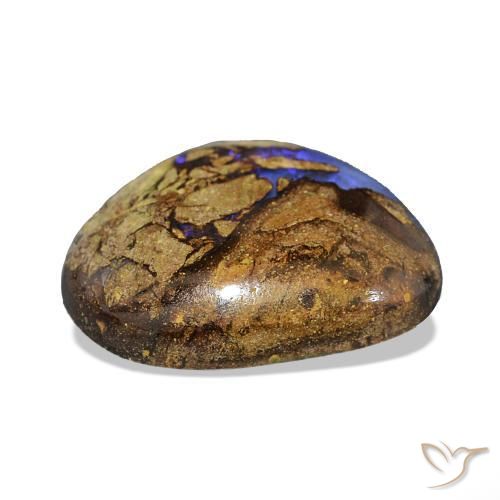 Opala de Pedra Multicolorido Natural 3.94ct, Chique, Opaco