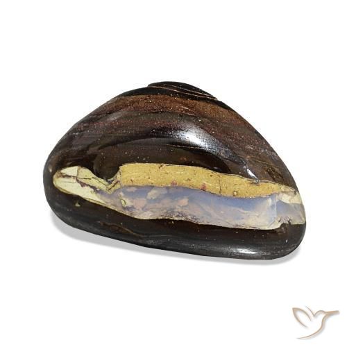 Opala de Pedra Multicolorido Natural 5.44ct, Chique, Opaco