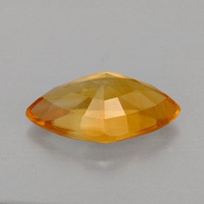 Calcita laranja natural 3,55ct, forma extravagante, VVS-VS