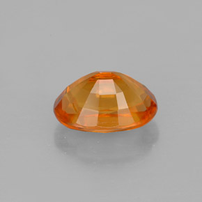 Calcita laranja natural 2,02ct, corte oval, VS