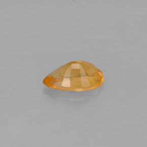 calcita Laranja Natural 0.52ct, Formato de pêra, VS