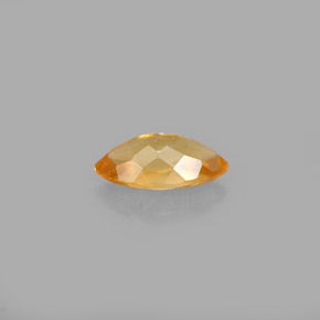 Calcita laranja natural 0,60ct, marquise, VVS-VS